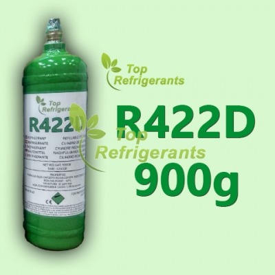 R422D 900g Refrigerant Gas Refillable Cylinder