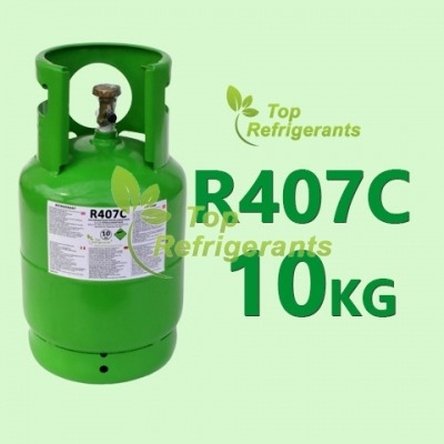 R407C 10kg Refrigerant Gas Refillable Cylinder